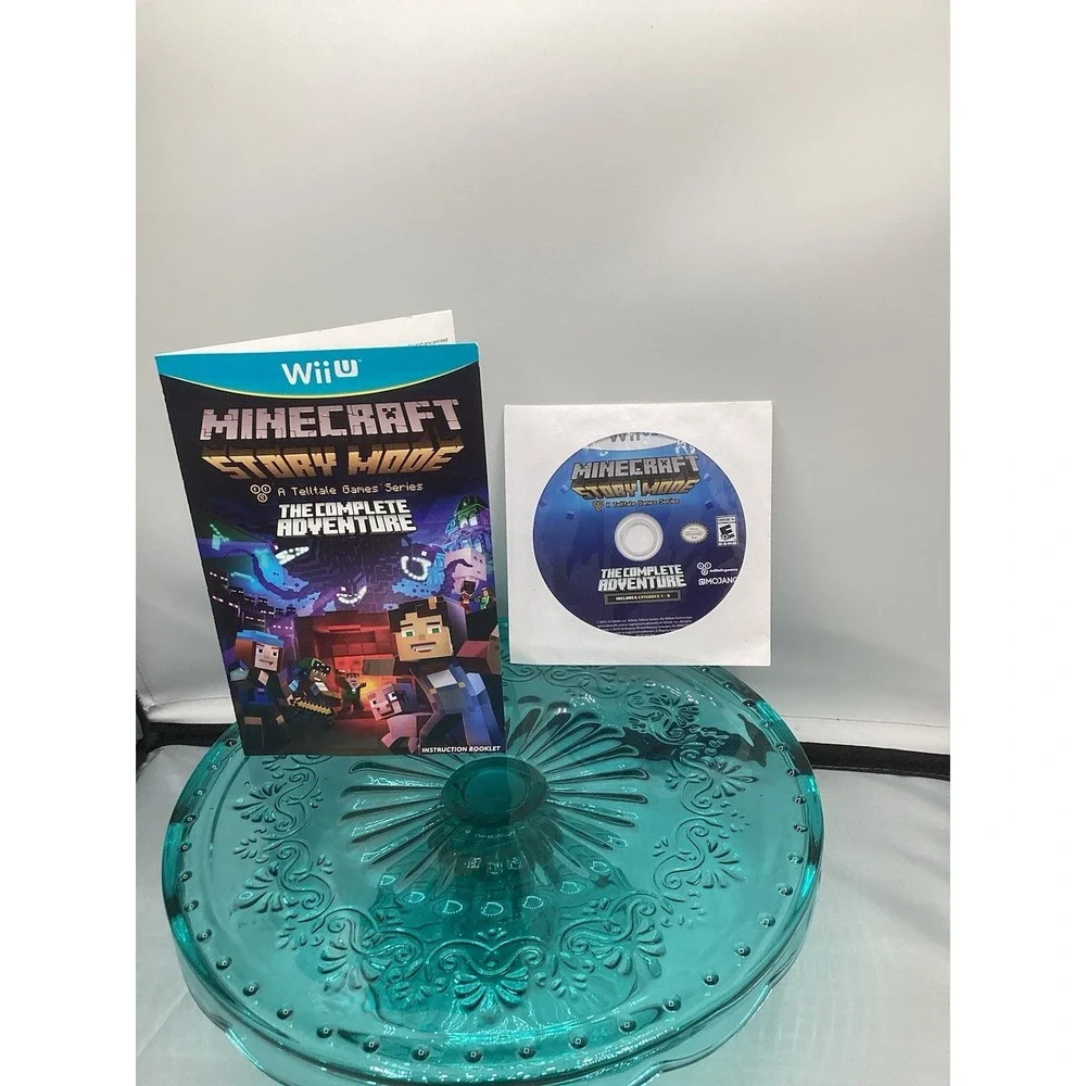 Minecraft Story Mode: The Complete Adventure (Nintendo Wii U, 2016) DISC ONLY